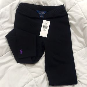 Brand new girls Ralph Lauren black leggings!
